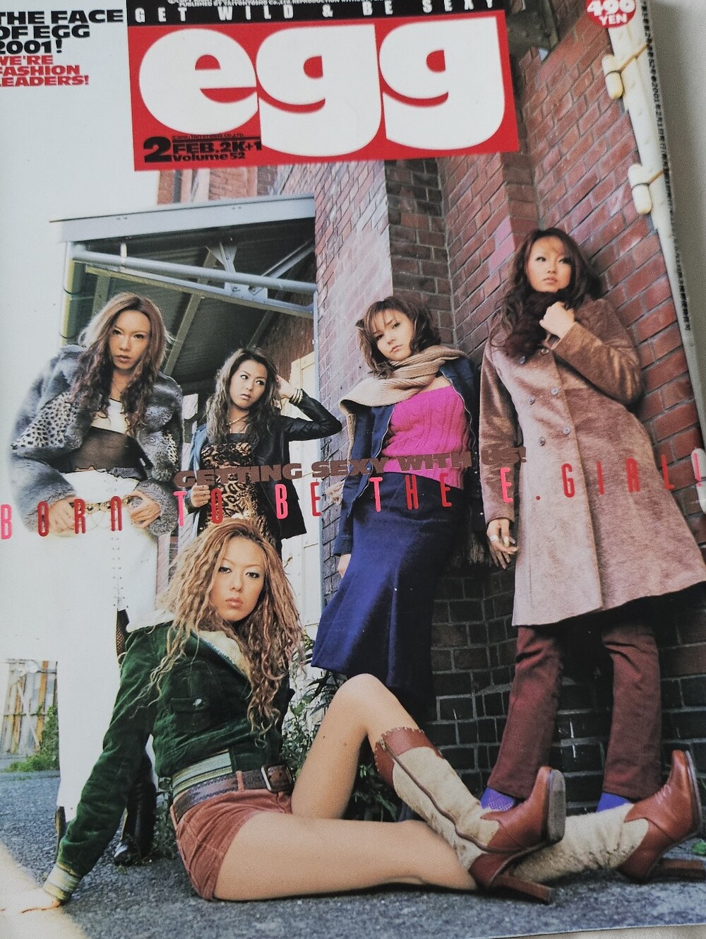 Egg February 2001 Gyaru Japanese Fashion Magazine